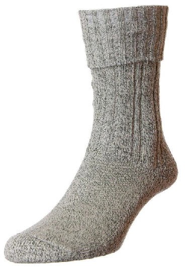 HJ212 Boot Sock Grey size 6-11
