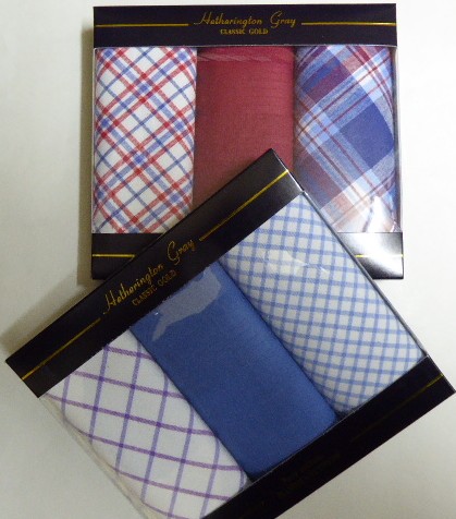 Handkerchiefs MR35266 3 Pack Blue