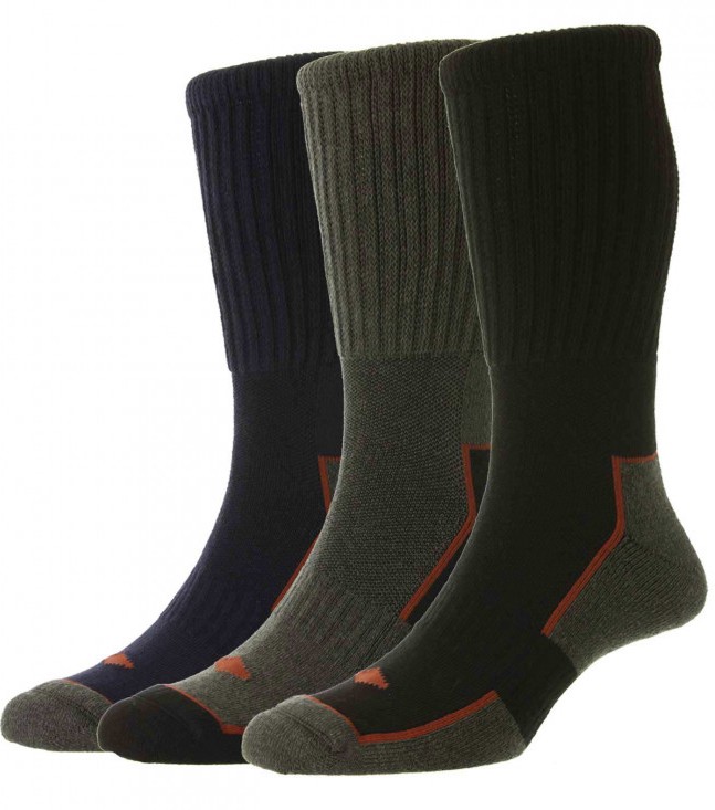 HJ Socks HJ11 3 pack shoe size 11-13