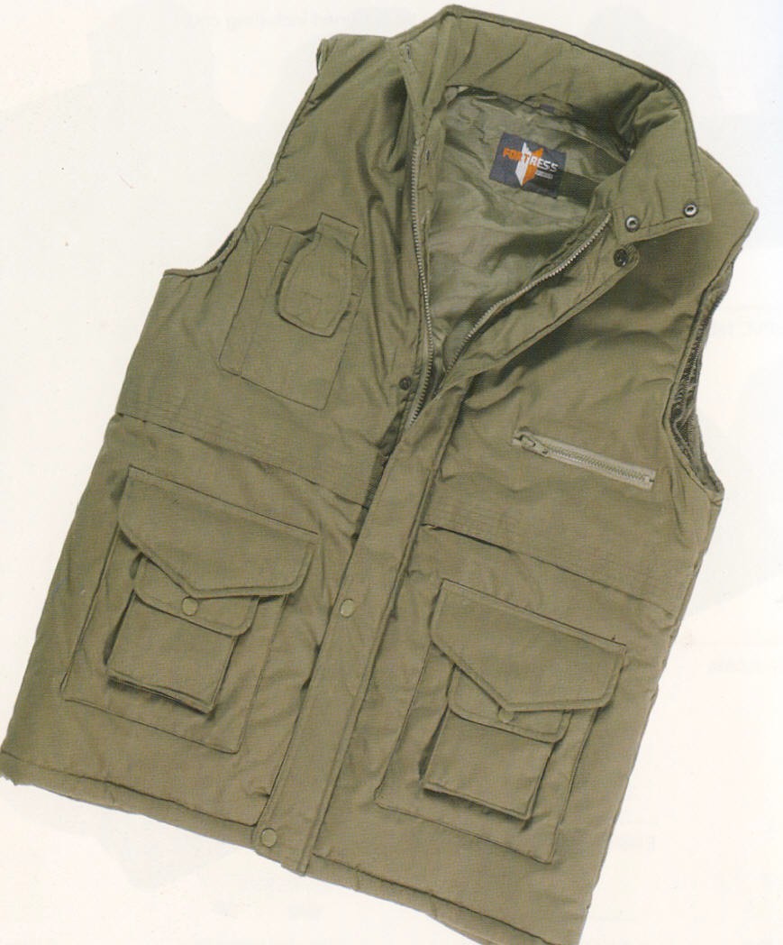 Fortress Bodywarmer 222 Olive size M