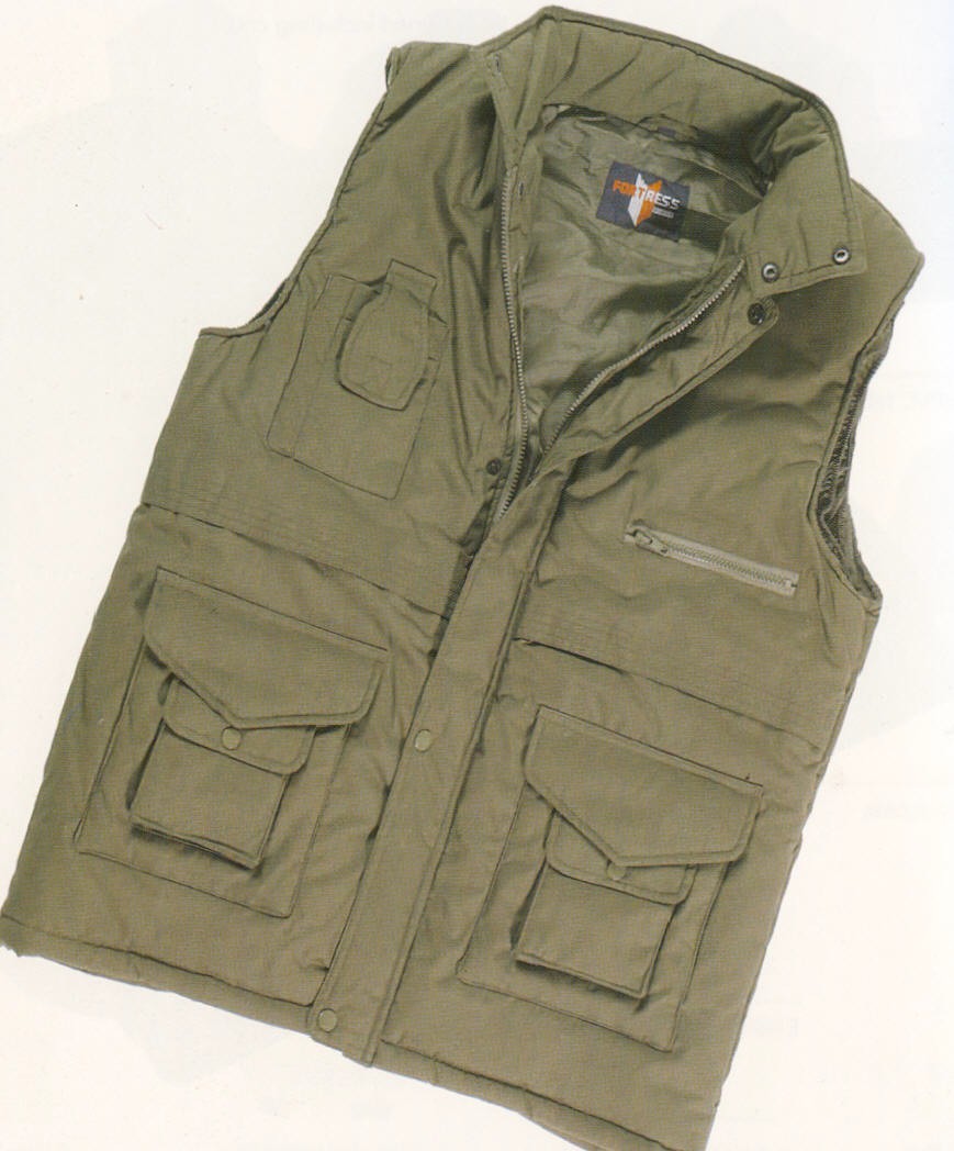 Fortress Bodywarmer 222 Olive size L