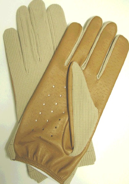 Top Gear Driving Gloves Oakapple/Stone Size L