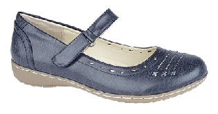 Boulevard Shoes L067C Navy size 7