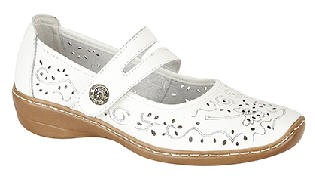 Boulevard Shoes L394G White size 5