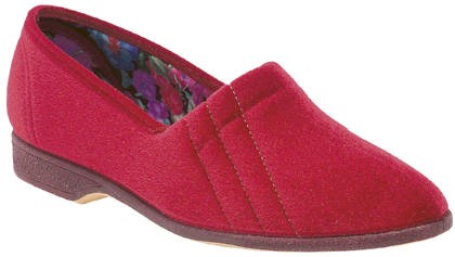 Sleepers Ladies Slippers LS392M Plum size 8