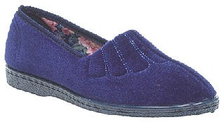 Sleepers Ladies slippers LS722C Navy size 6