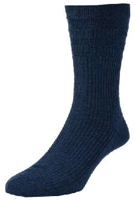 Ladies Socks HJ90 Navy