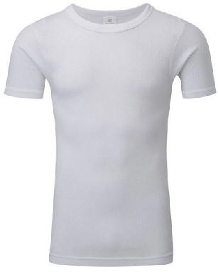 Fortress Thermal  Short Sleeve Vest  White Medium