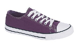Dek Canvas Shoes L774P Purple size 8