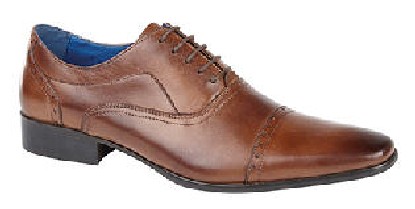 Roamers Mens Shoes M9538B Brown size 8