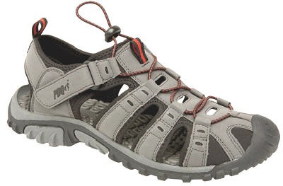PDQ mens sandals M040F Grey size 8