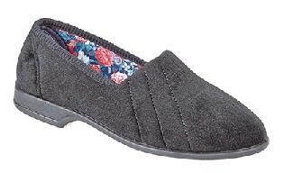 Sleepers Ladies Slippers LS392A Black size 8