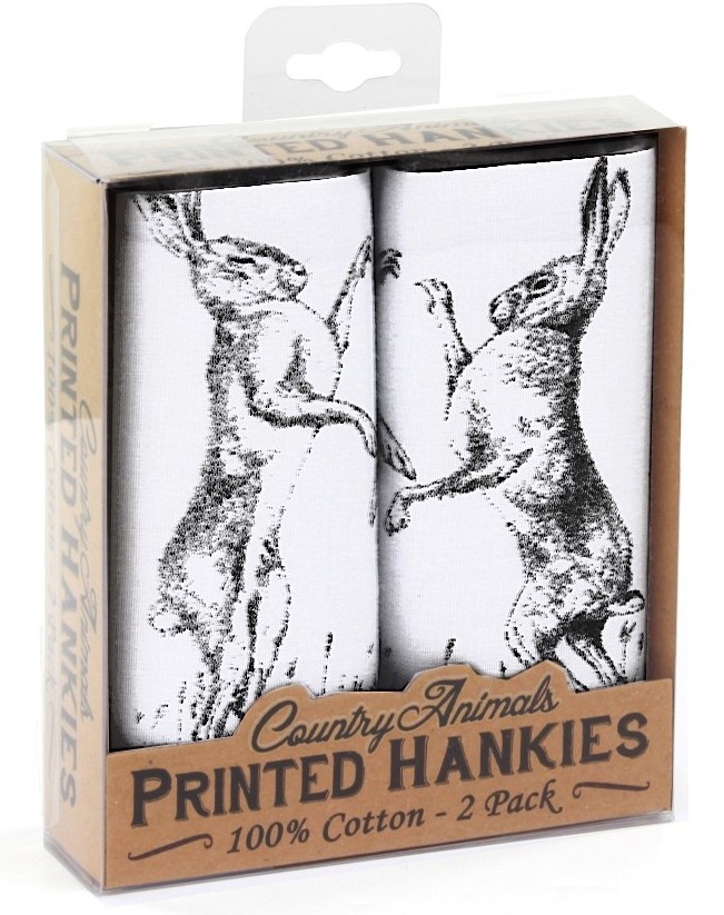 Animal Design Handkerchief 111880 Hare
