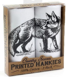 Animal Design Handkerchief 112050 Fox