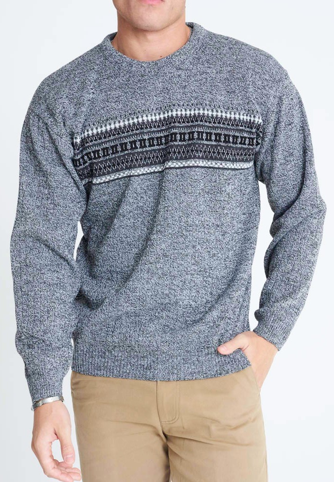 Carabou Sweater 1364 Grey size L