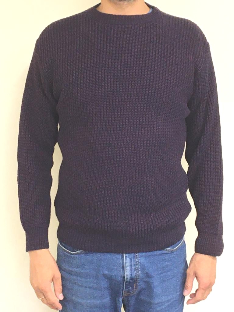 Carabou Sweater 1901C Claret size M