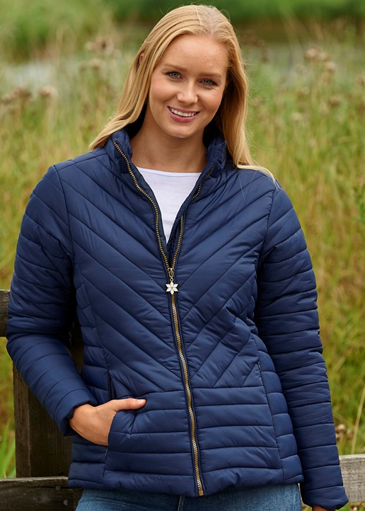 Champion Jacket Frimley 160-1658 Navy size 20