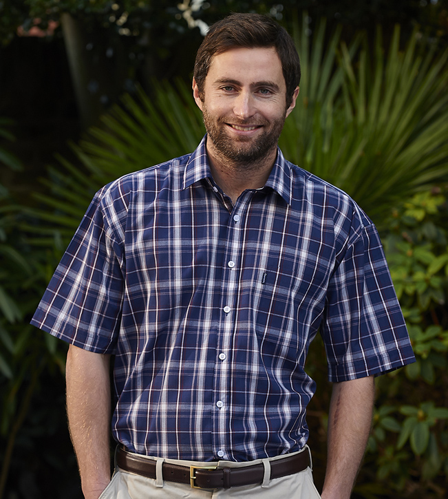 Champion Whitby Shirt 308-3103 Navy size M