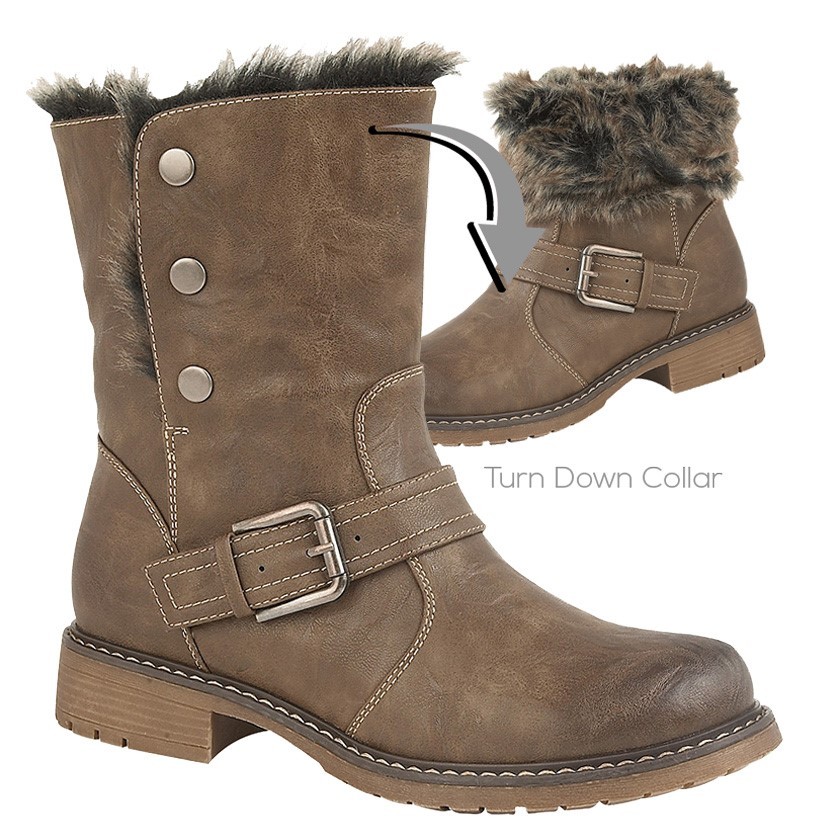 Cipriata Boots L830B Brown size 4