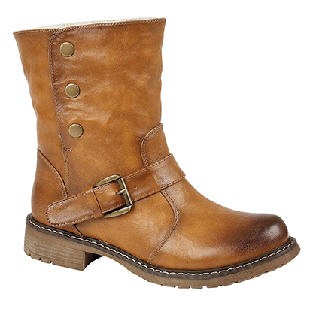 Cipriata Boots L830LT Tan size 8
