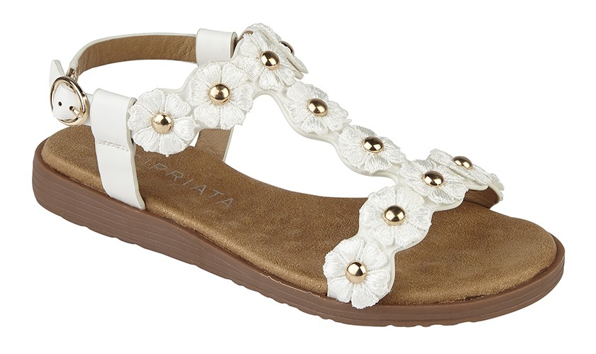 Womens size sales 13 white sandals