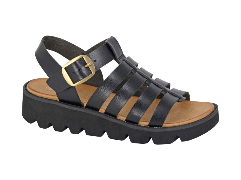 Cipriata Sandals L415A Black size 5