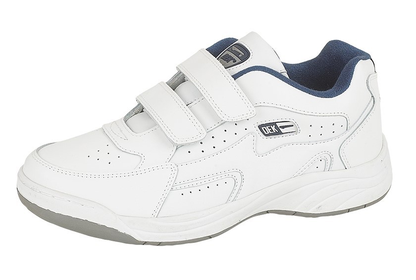 Dek Trainers T198G White size 7