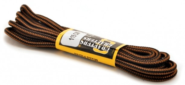 Grafters Laces SU140HAB Black/Brown 140cm