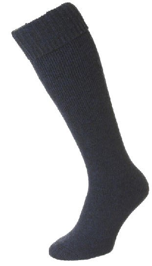 HJ 608 Wellington Sock Navy size 6-11