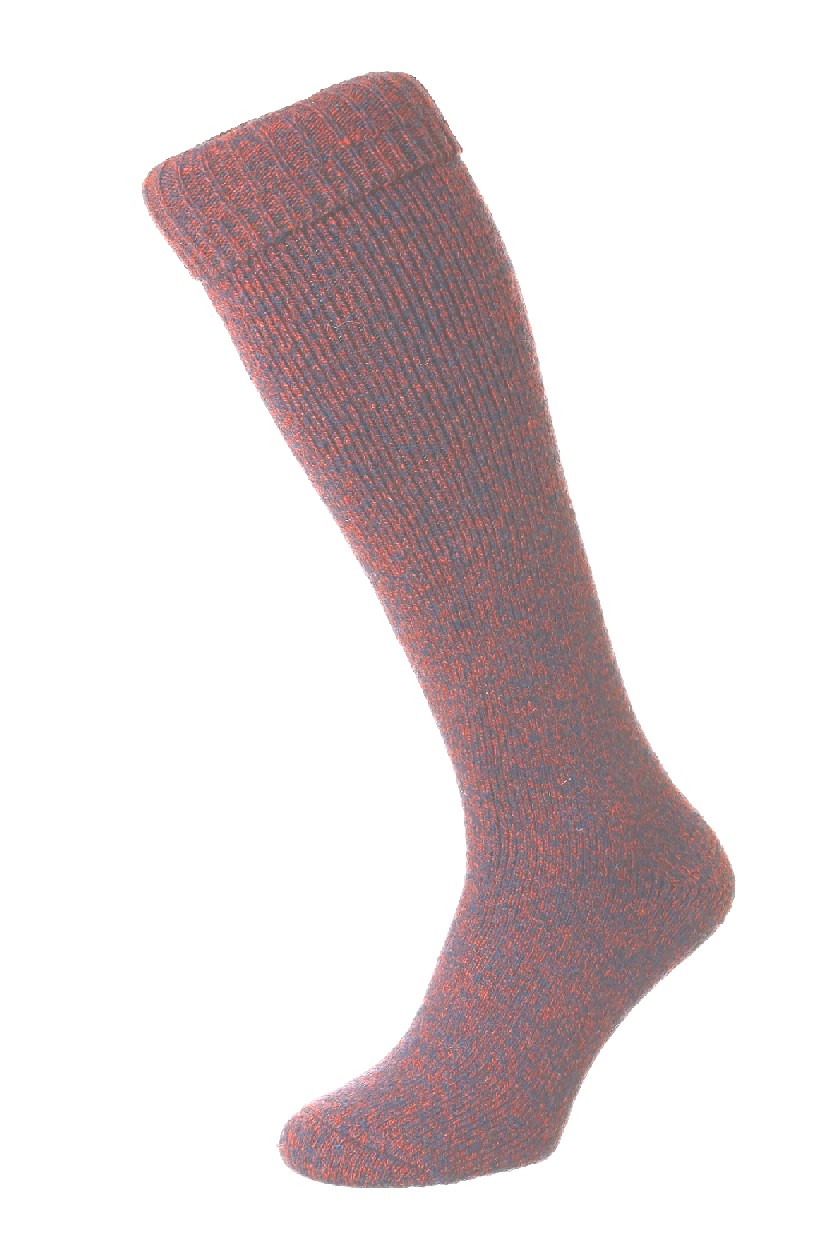 HJ 608 Wellington Sock Red size 4-7
