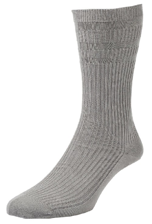 HJ Socks HJ190 Mid Grey Shoe size 11-13