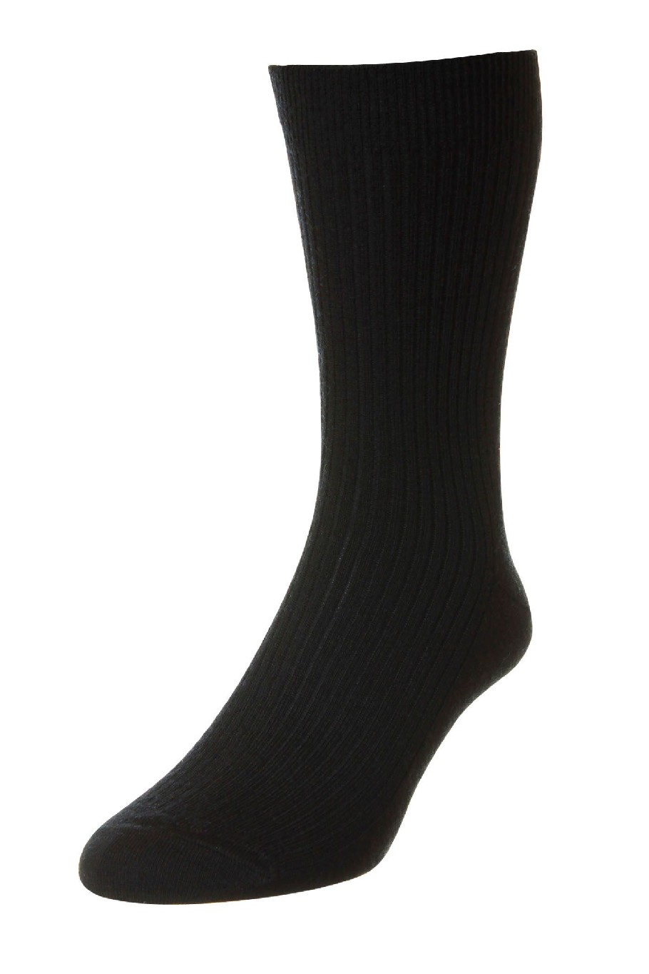 HJ Socks HJ70 Black size 11-13