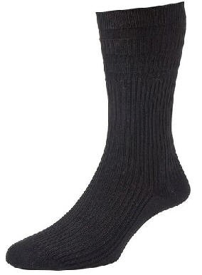 HJ Socks Softop HJ91 Black size 6-11