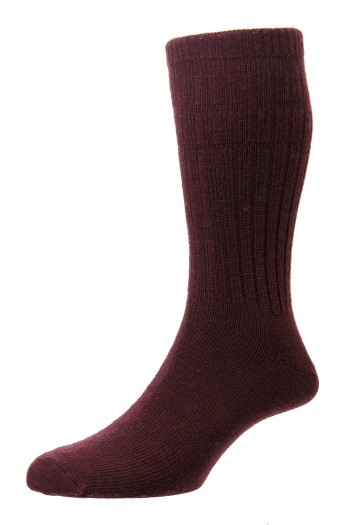 HJ Socks Softop HJ95 Burgundy size 6-11
