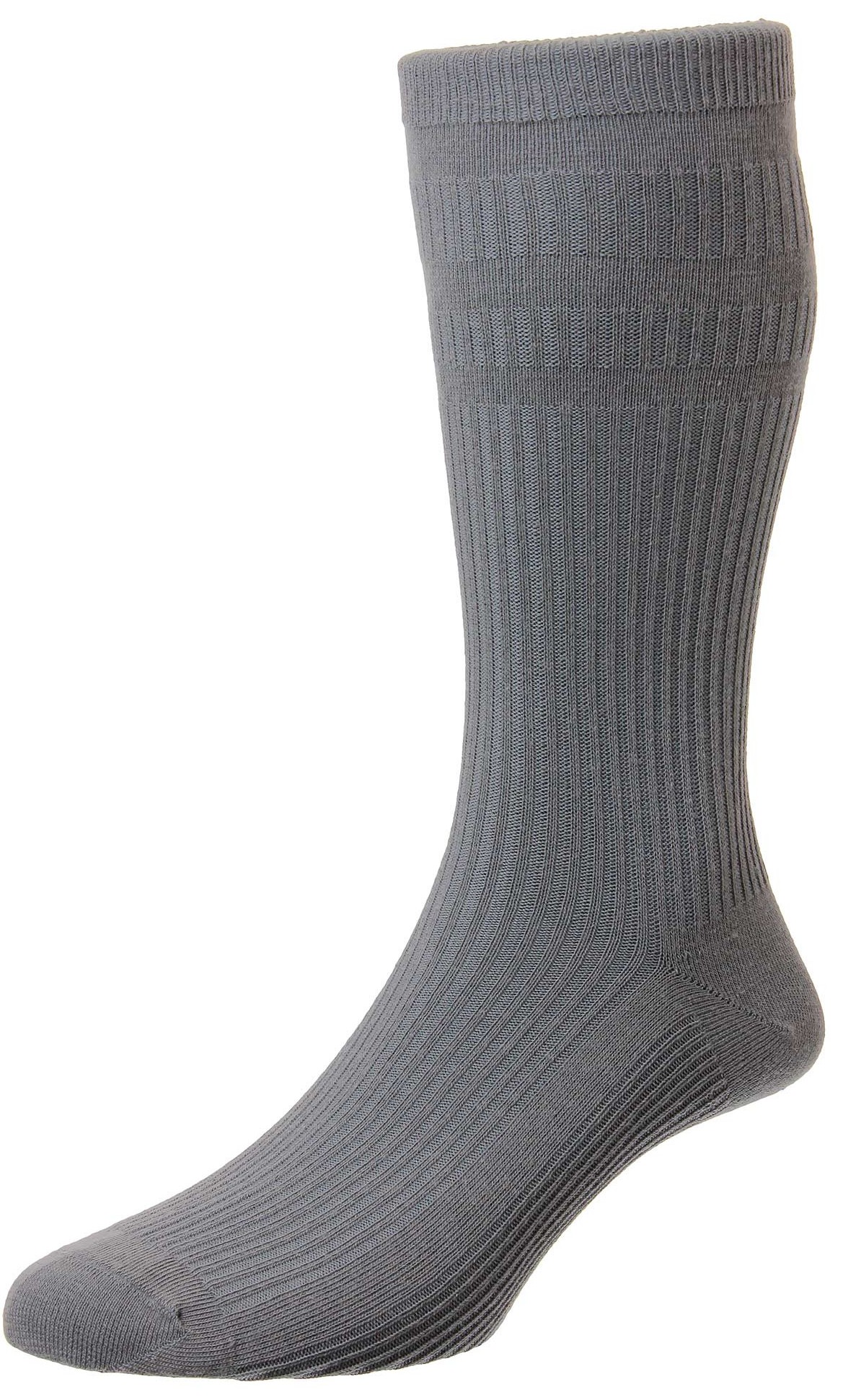 HJ191 Softop Socks Mid Grey Shoe size 11-13