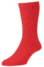 HJ90 Softop Socks Red Size 6-11