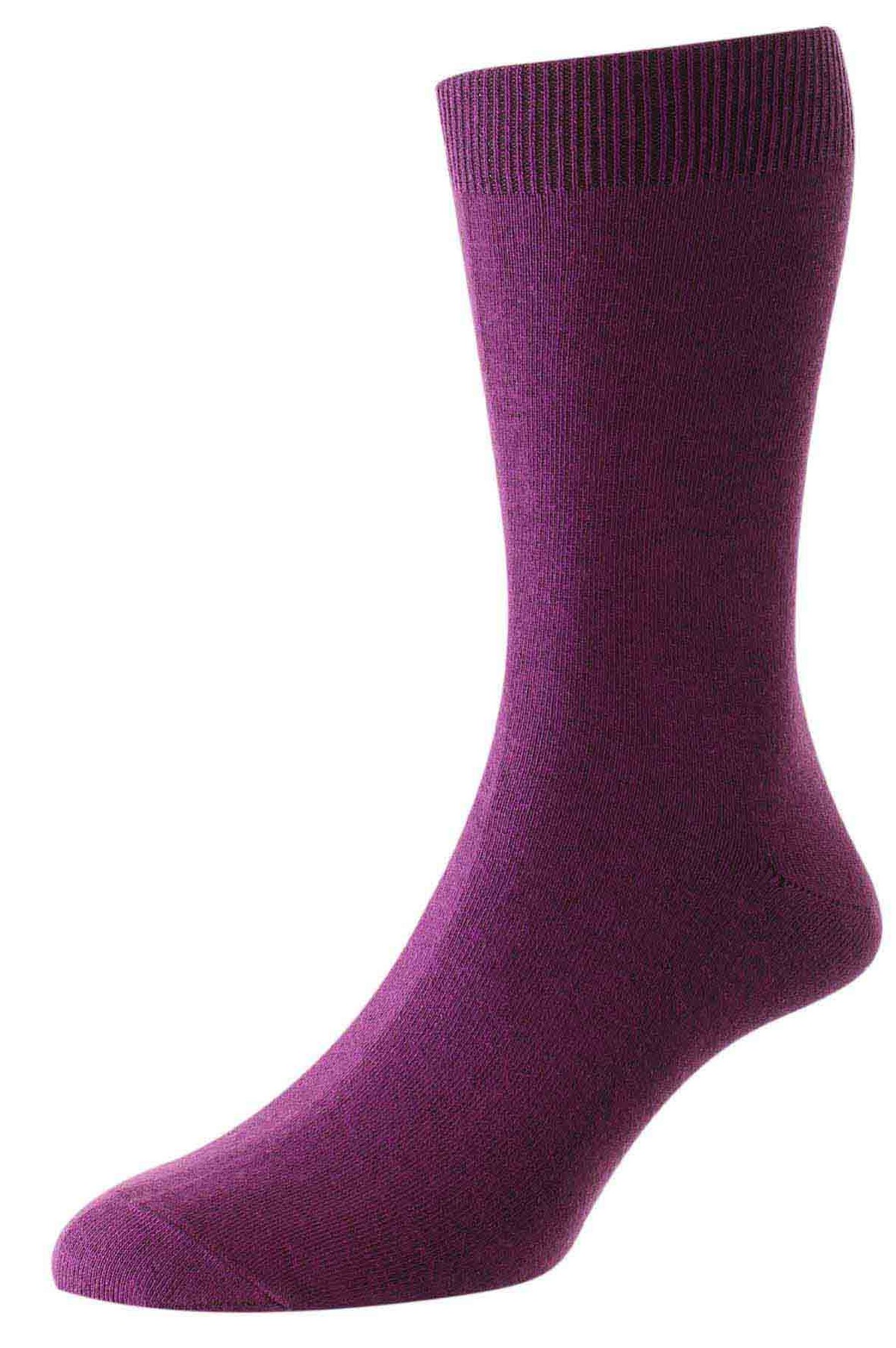 HjJSocks HJ48 Plum shoe size 6-11