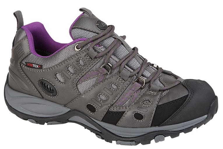 Johnscliffe Hiking Shoes T848FL Grey/Lilac size 4