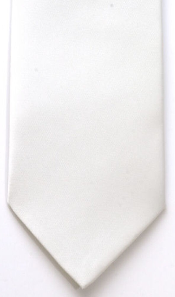 L A Smith Tie T1847/2 White