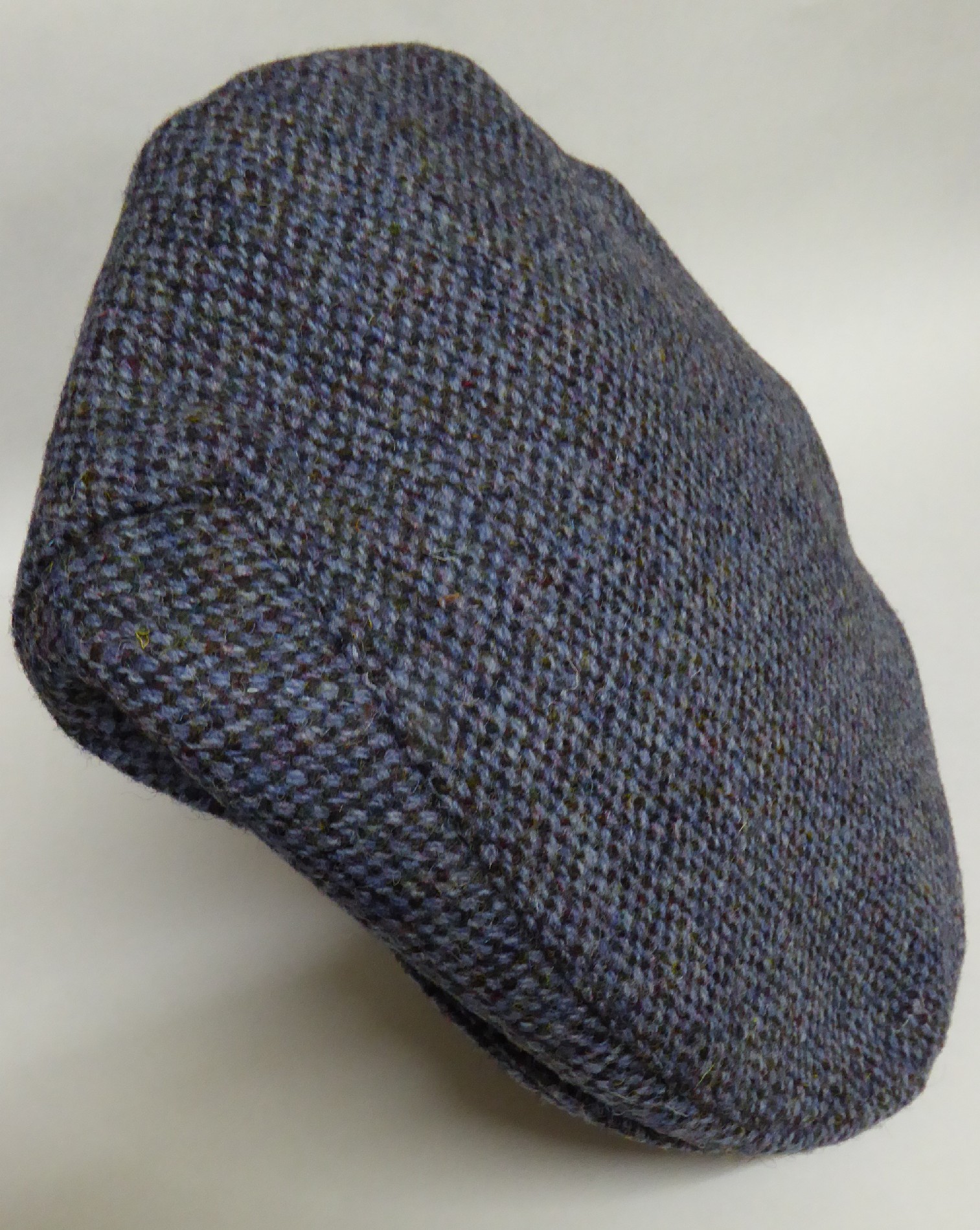 Luft Harris Tweed Cap CH06 Blue size 57cms