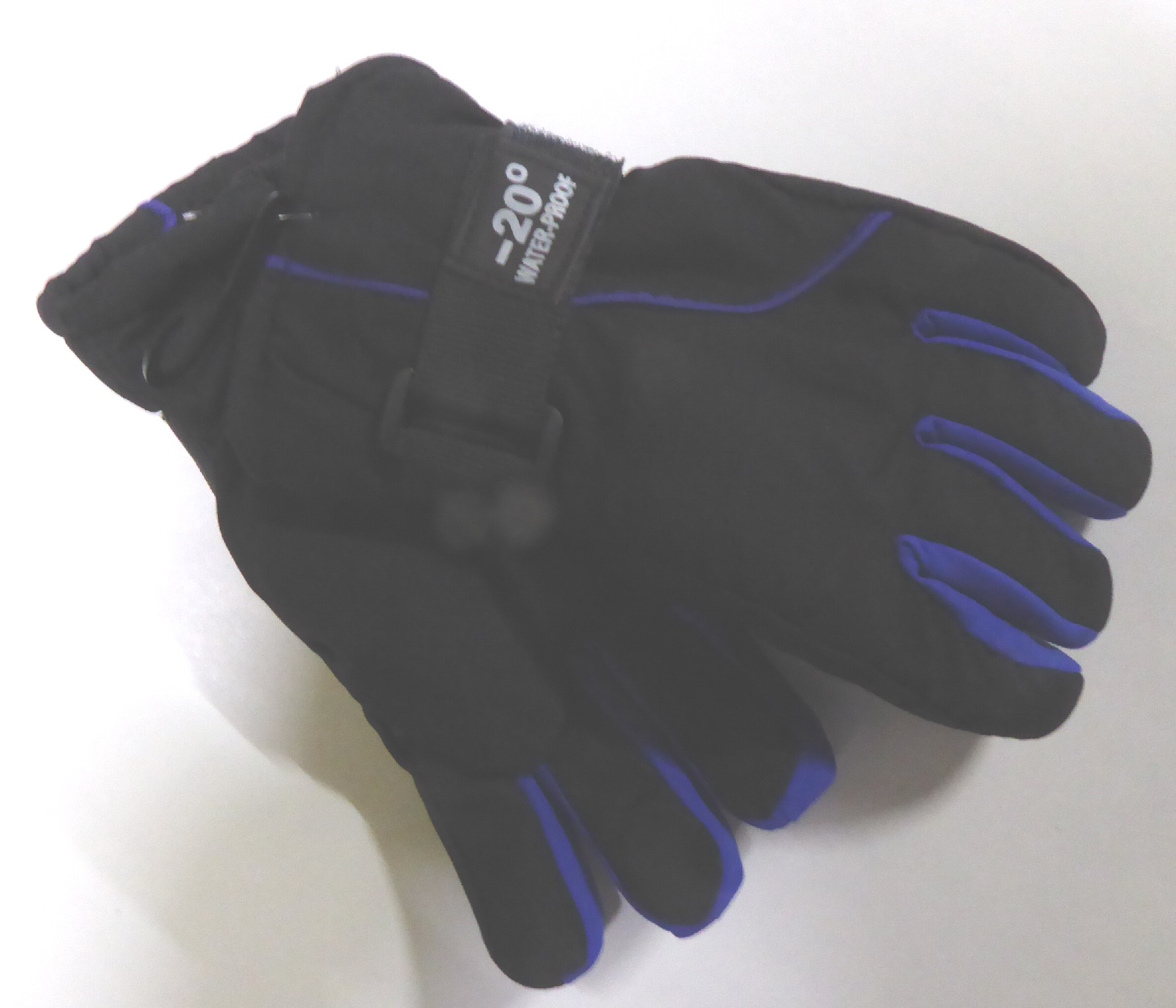 Marku Gloves AG249X Black/Blue Age 12-14