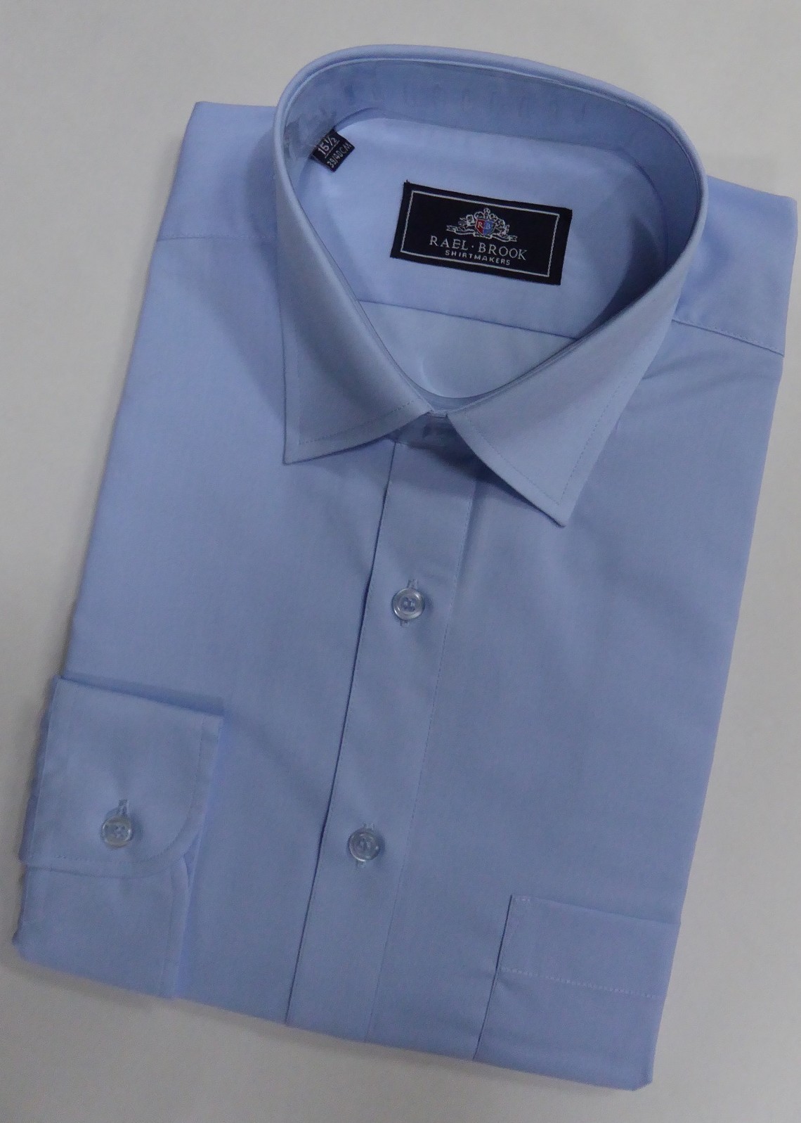Rael Brook Shirt 8037 Sky Blue size 19.5