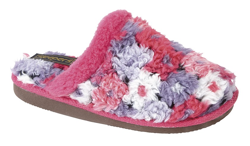 Sleepers Slippers LS364M Fuchsia size 6