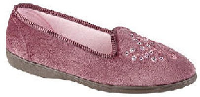Sleepers Slippers LS777M Heather size 4