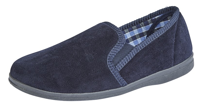 Sleepers Slippers MS337NC Navy size 8
