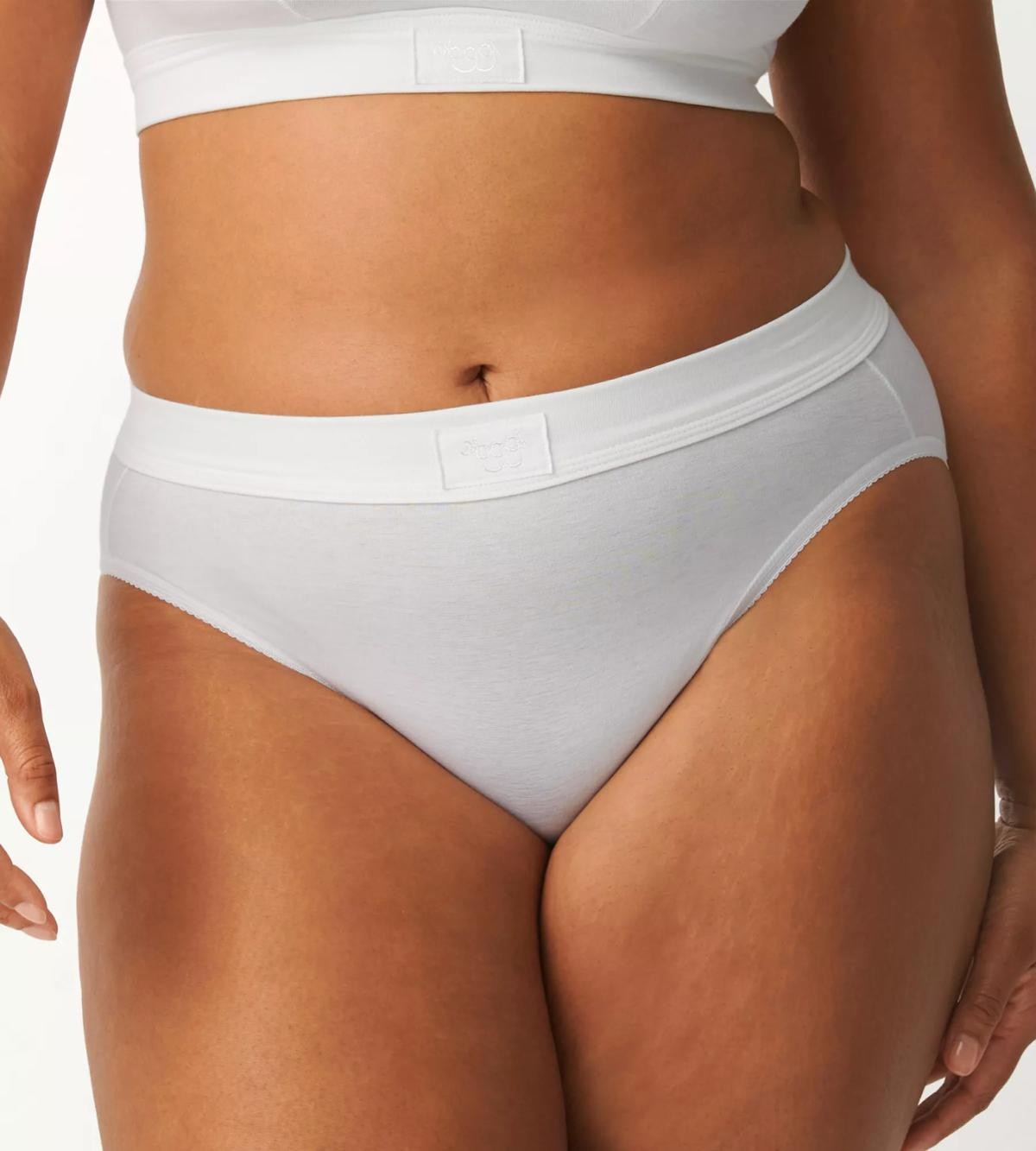 Sloggi Double Comfort Tai Briefs 2PK 10213270 White size 10