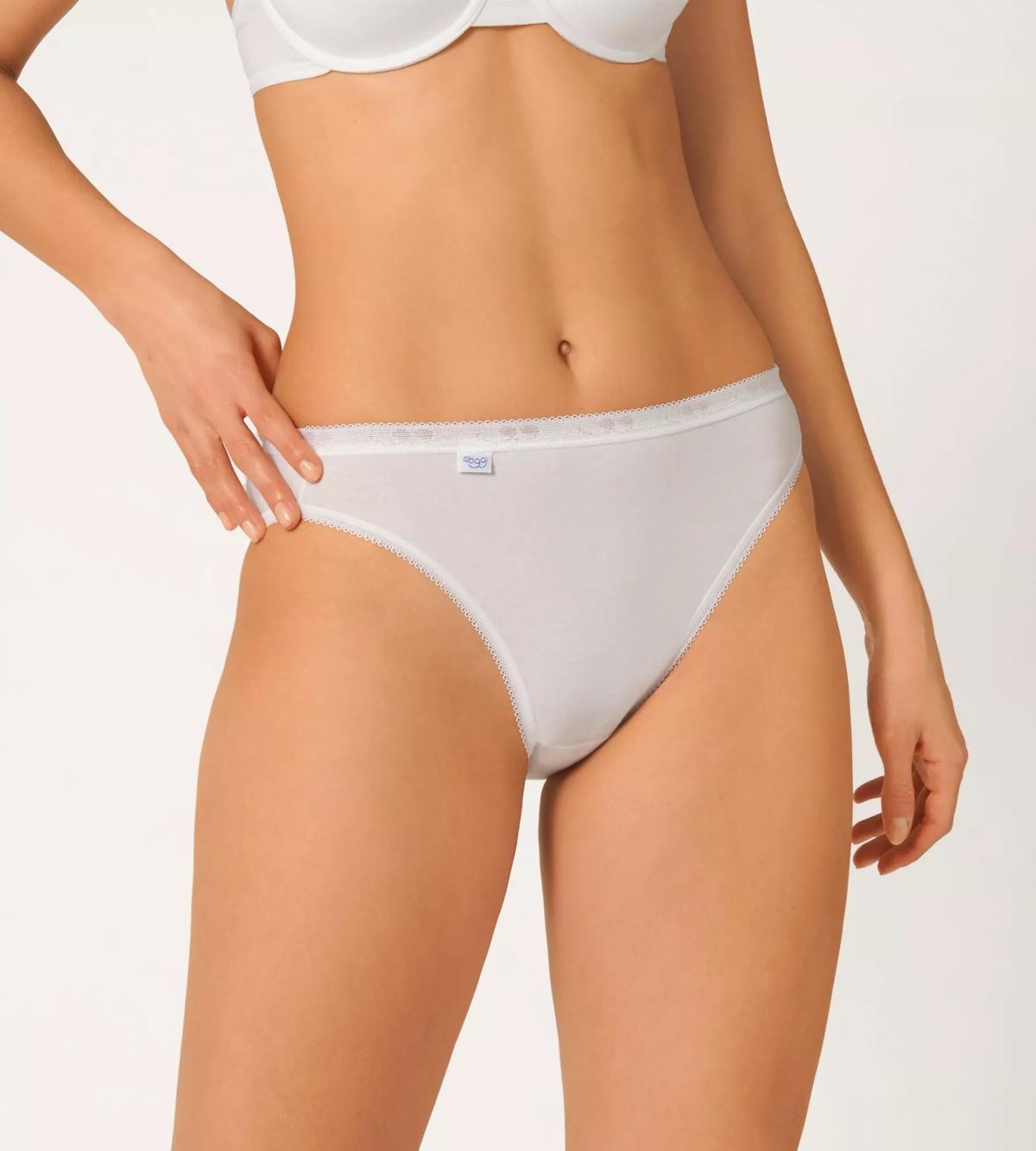 Sloggii Basic Tai Briefs 3Pk+1 100068838 White size 10