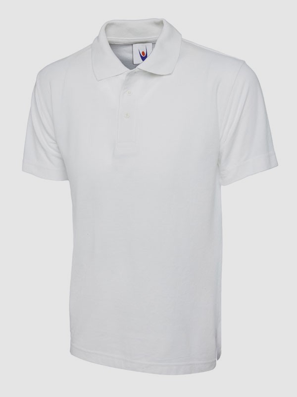 Uneek Polo Shirt UC101 White size 2XL