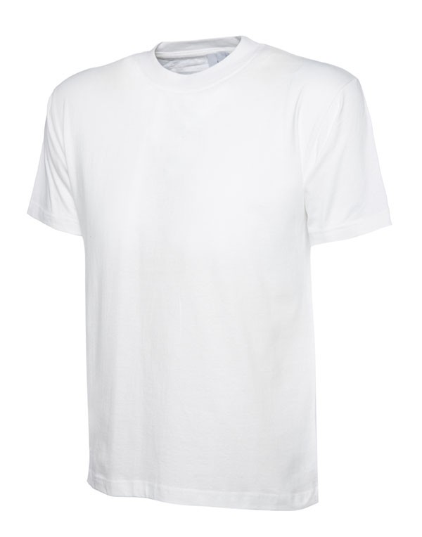 Uneek T Shirt UC301 White size 2XL